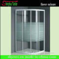 Prefab Bathroom Tempered Glass Partition with CE&RoHS Approved (TL-512)